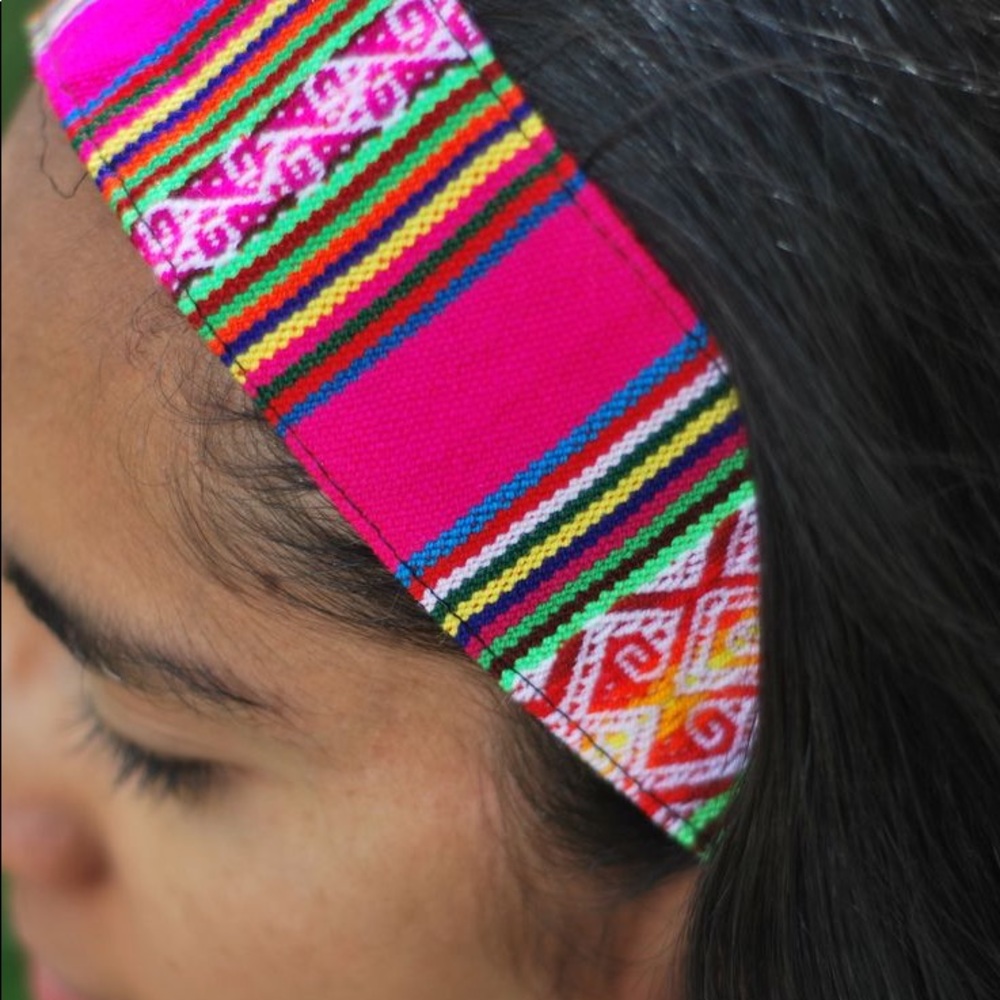 Woven elastic Headband unique design